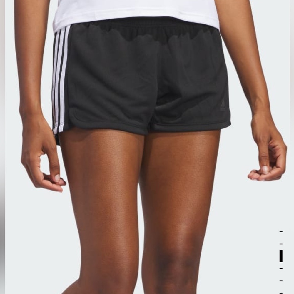 Adidas Pacer 3-stripes knit shorts